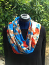 Wayi Bamboo light weight  scarf ink printing
