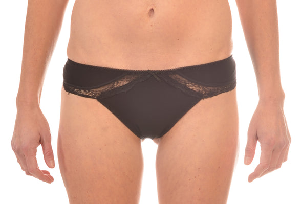 women Wayi Bamboo breathable lace thong panties