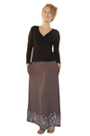 Women Wayi Bamboo maxi color skirt