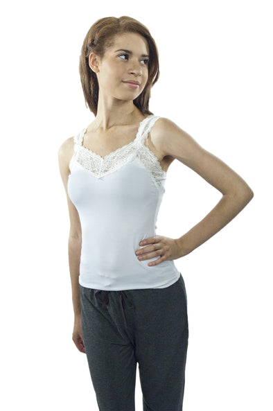 Women Wayi Bamboo lace camisole