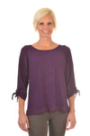 Women Wayi Bamboo tied sleeve top