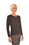 women Wayi Bamboo classic long sleeve T-shirt