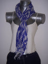 Wayi Bamboo light weight " Jewel Blue" scarf