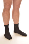 Men's Wayi Bamboo quarter crew dress socks